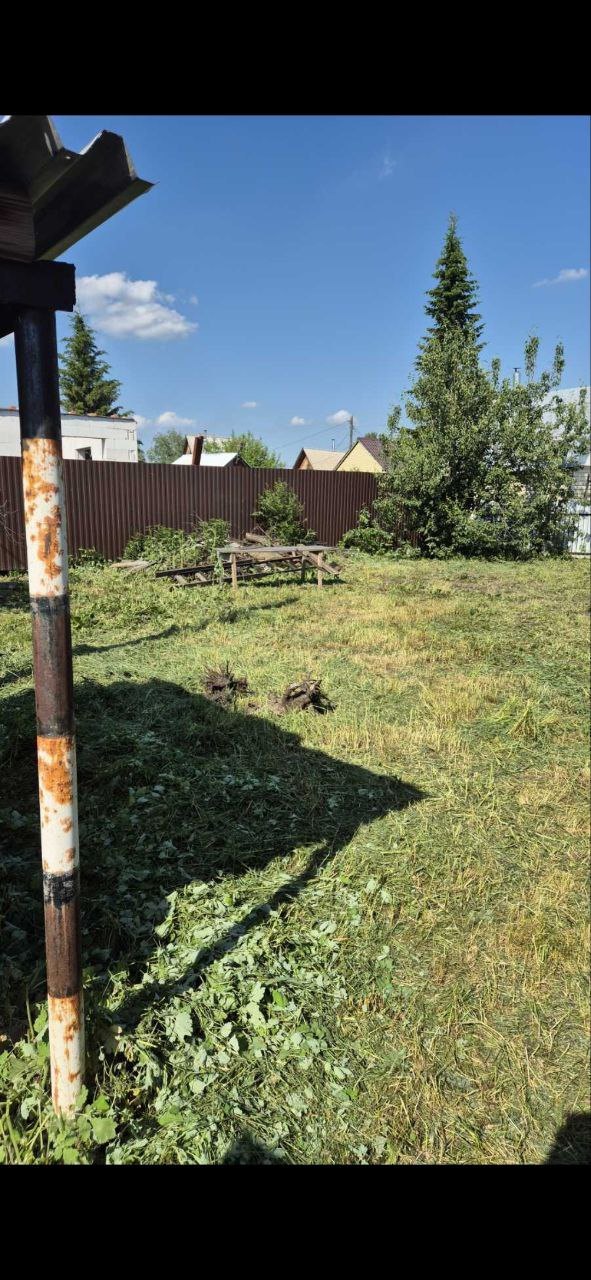 Участок до благоустройства